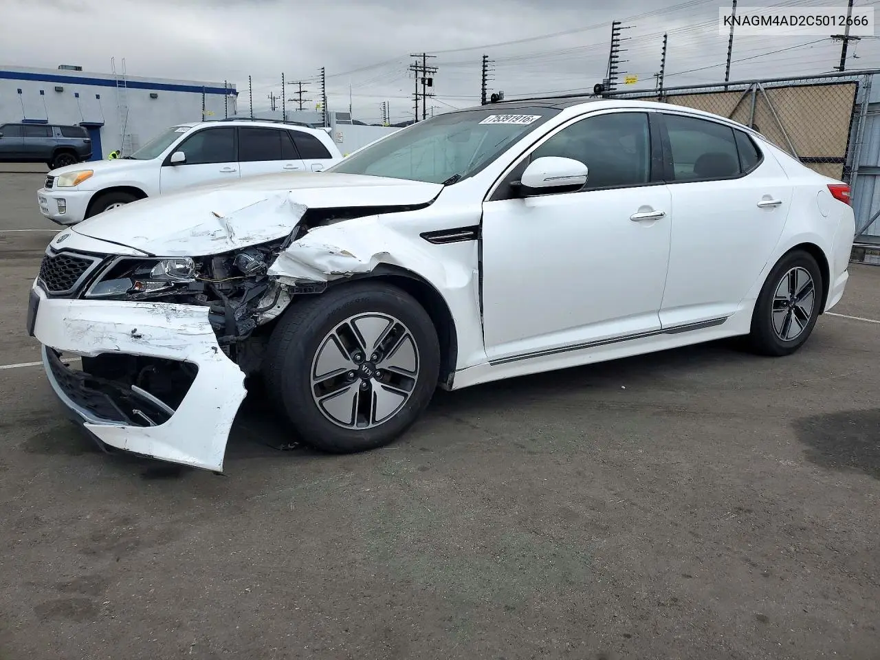 KIA OPTIMA 2012, VIN KNAGM4AD2C5012666
