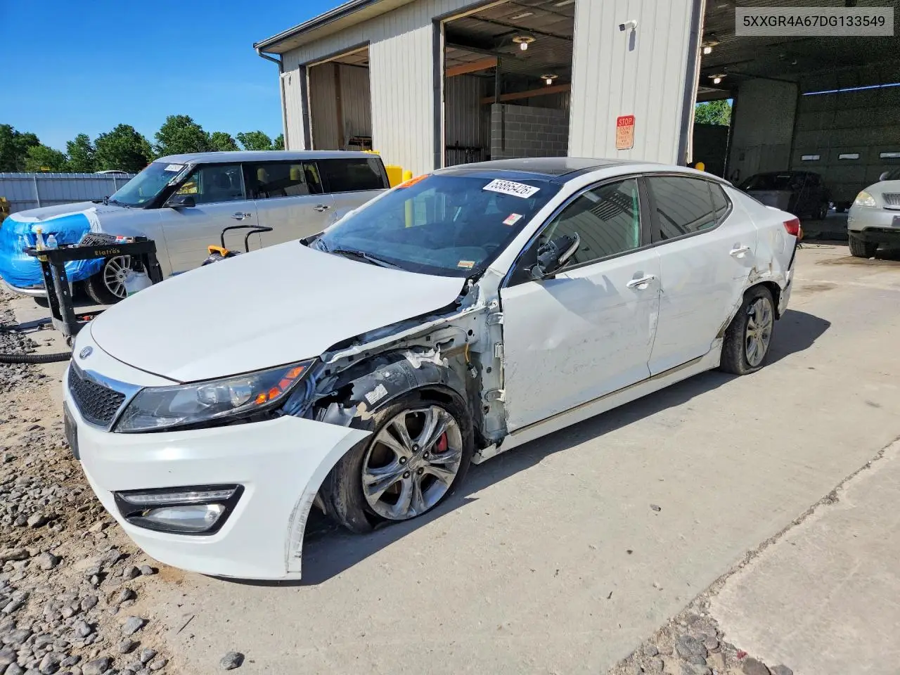 KIA OPTIMA 2013, VIN 5XXGR4A67DG133549