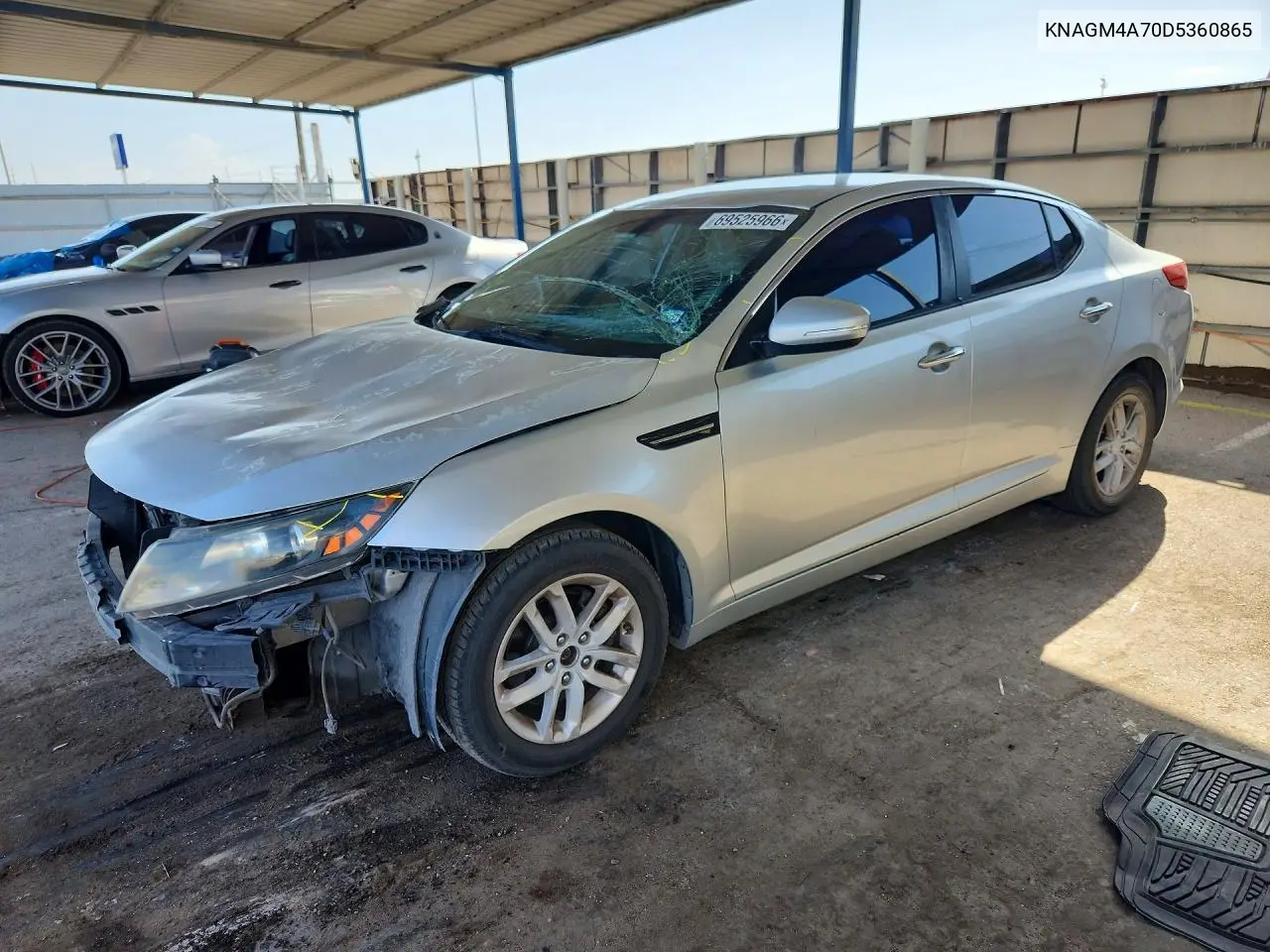 KIA OPTIMA 2013, VIN KNAGM4A70D5360865