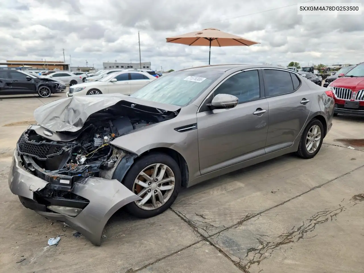 KIA OPTIMA 2013, VIN 5XXGM4A78DG253500
