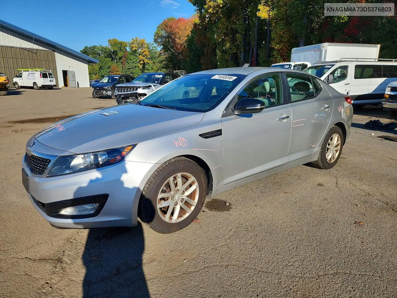 KIA OPTIMA 2013, VIN KNAGM4A73D5376803