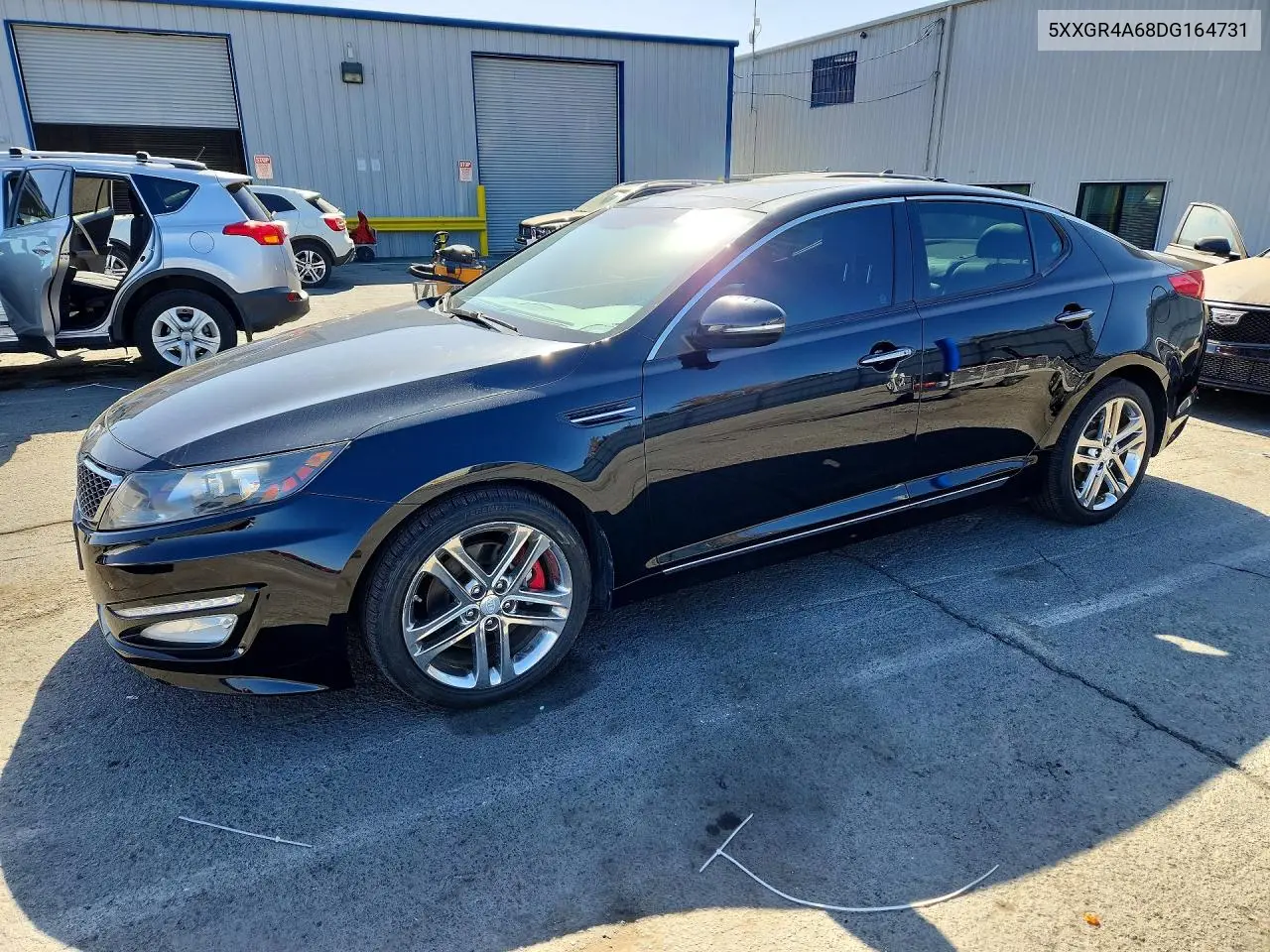 KIA OPTIMA 2013, VIN 5XXGR4A68DG164731