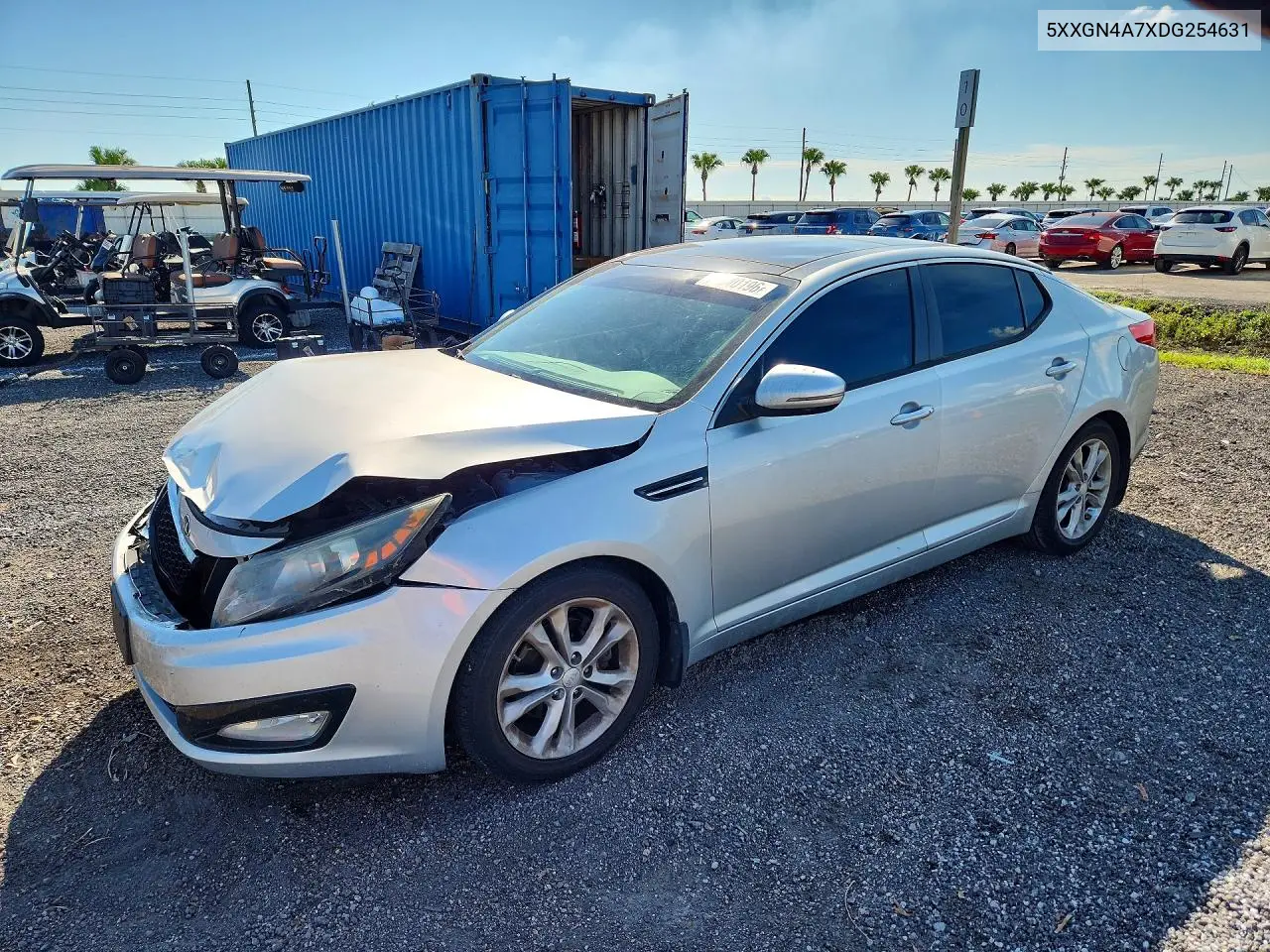 KIA OPTIMA 2013, VIN 5XXGN4A7XDG254631