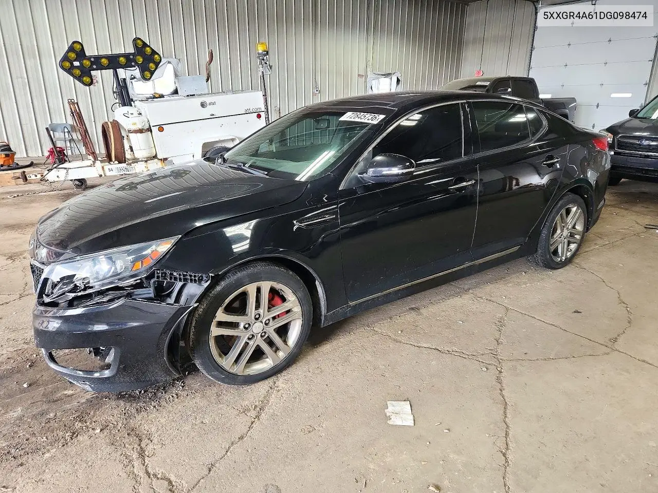 KIA OPTIMA 2013, VIN 5XXGR4A61DG098474