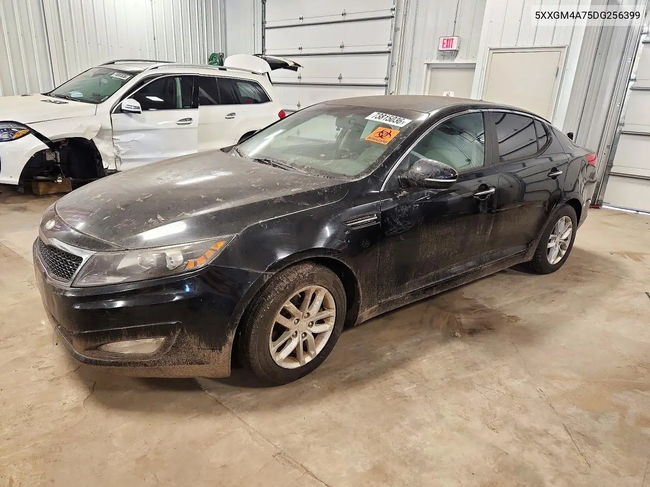 KIA OPTIMA 2013, VIN 5XXGM4A75DG256399
