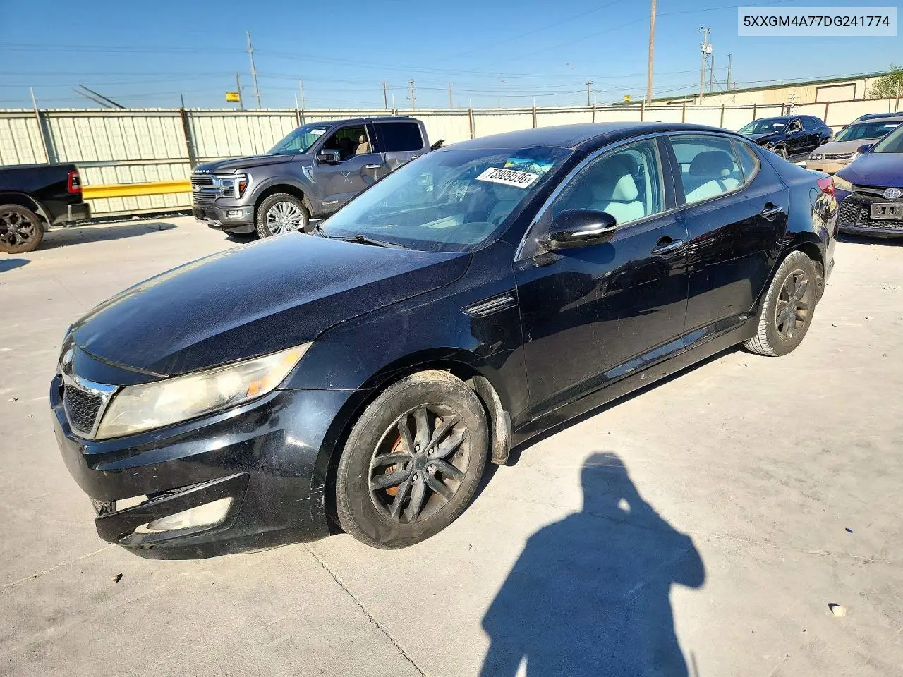 KIA OPTIMA 2013, VIN 5XXGM4A77DG241774