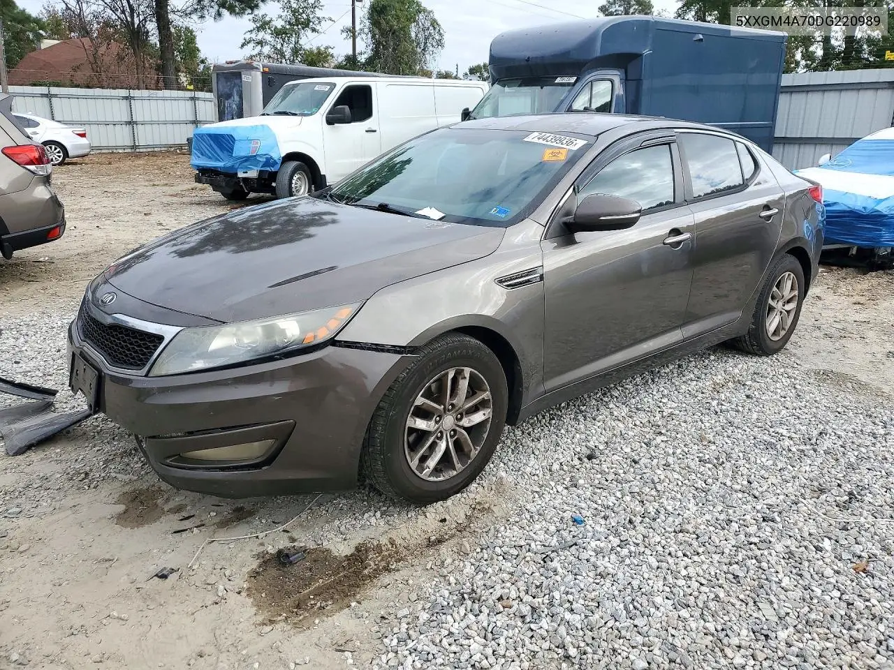KIA OPTIMA 2013, VIN 5XXGM4A70DG220989