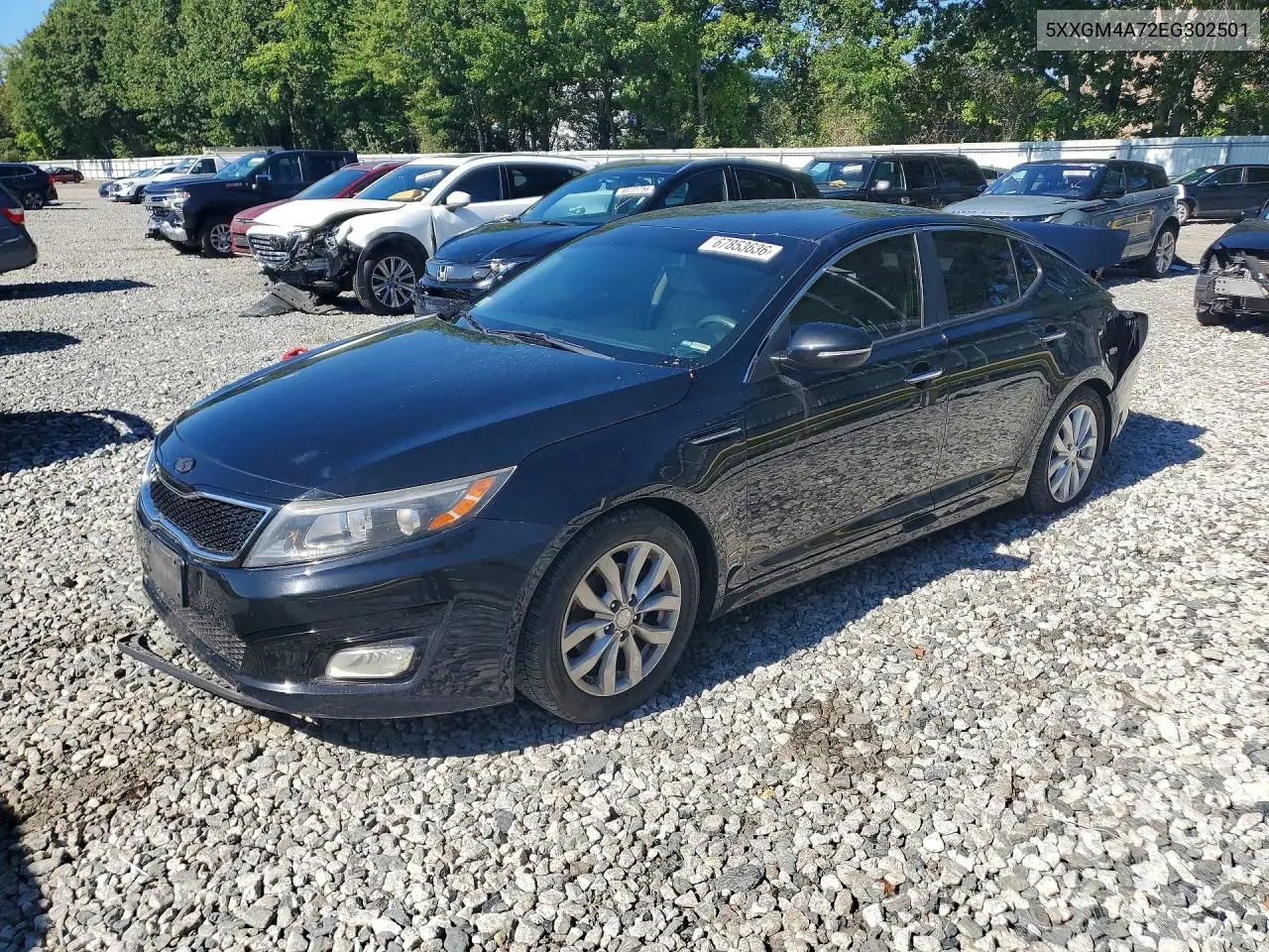 KIA OPTIMA 2014, VIN 5XXGM4A72EG302501