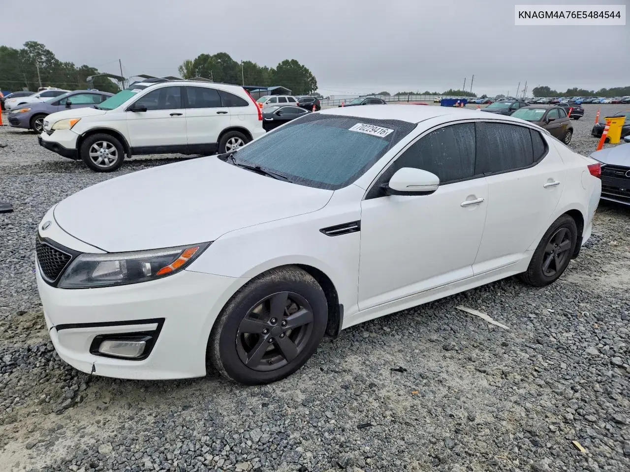 KIA OPTIMA 2014, VIN KNAGM4A76E5484544