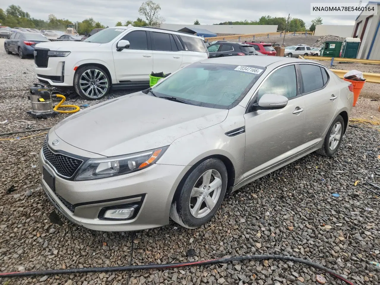 KIA OPTIMA 2014, VIN KNAGM4A78E5460164