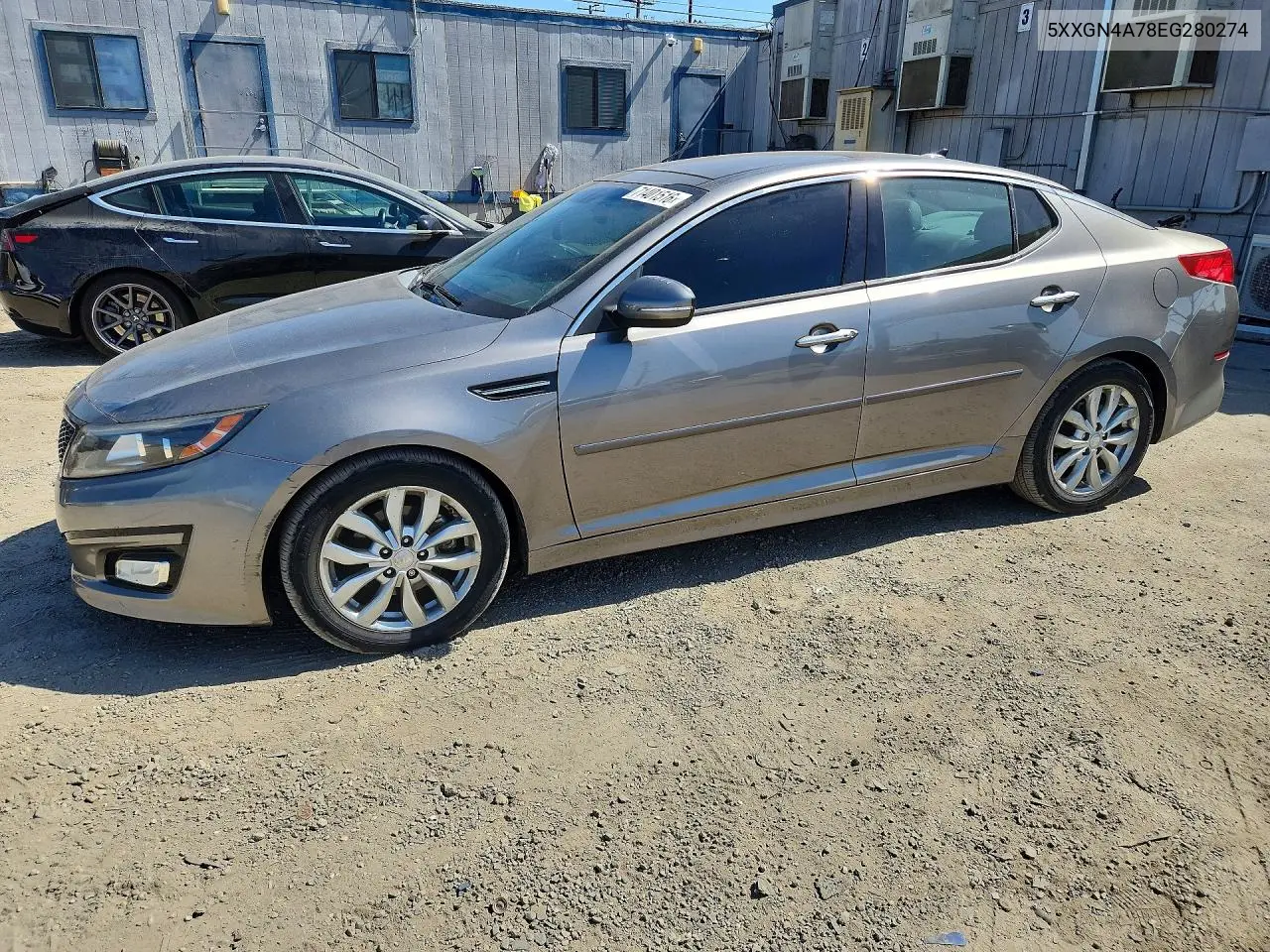 KIA OPTIMA 2014, VIN 5XXGN4A78EG280274