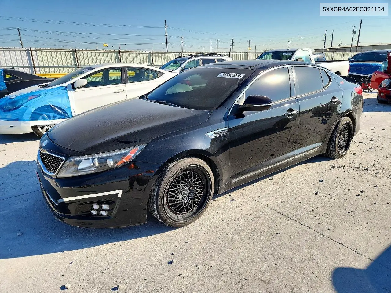 KIA OPTIMA 2014, VIN 5XXGR4A62EG324104
