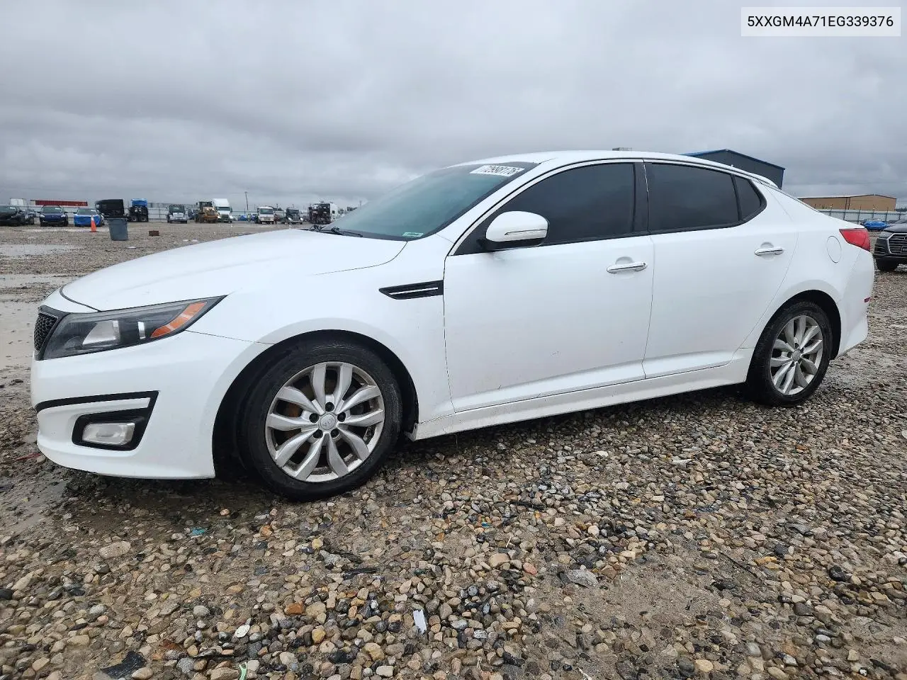 KIA OPTIMA 2014, VIN 5XXGM4A71EG339376