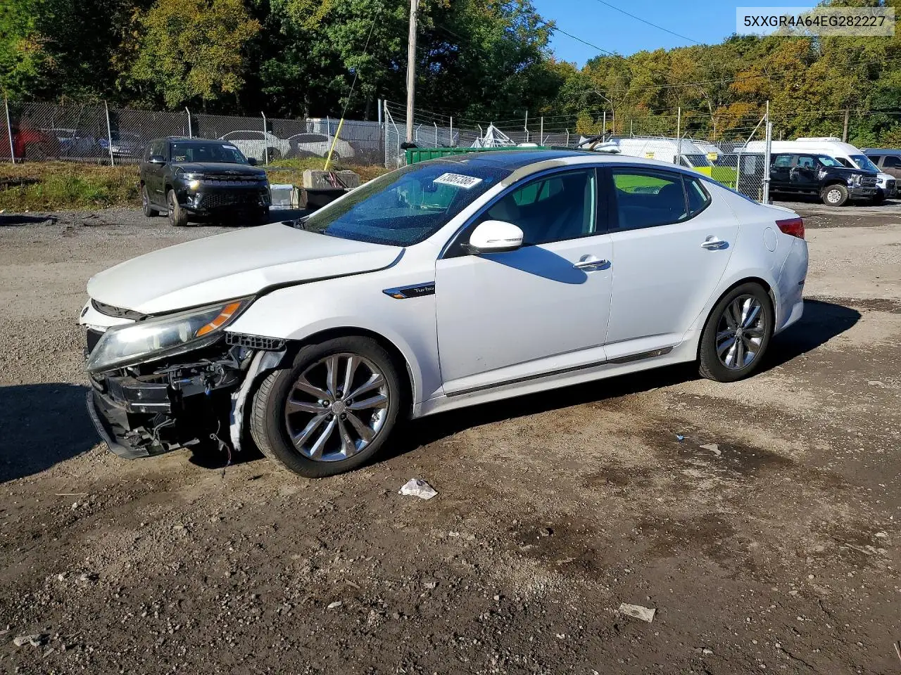 KIA OPTIMA 2014, VIN 5XXGR4A64EG282227