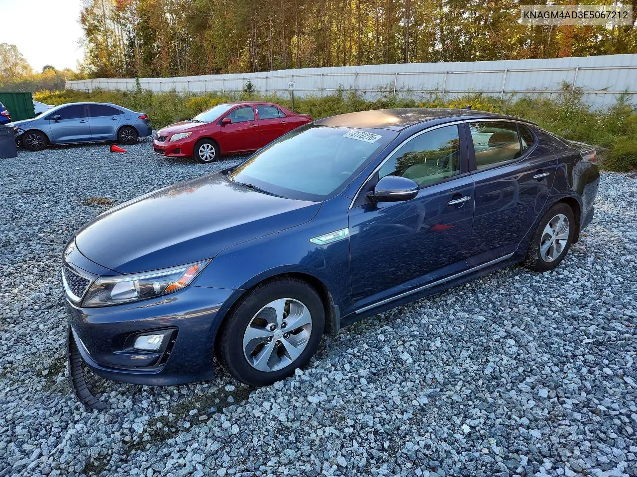 KIA OPTIMA 2014, VIN KNAGM4AD3E5067212