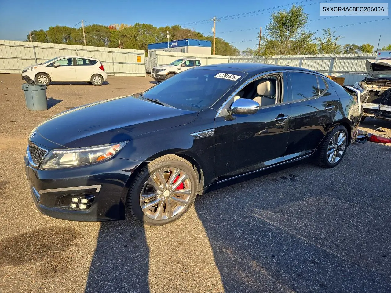 KIA OPTIMA 2014, VIN 5XXGR4A68EG286006