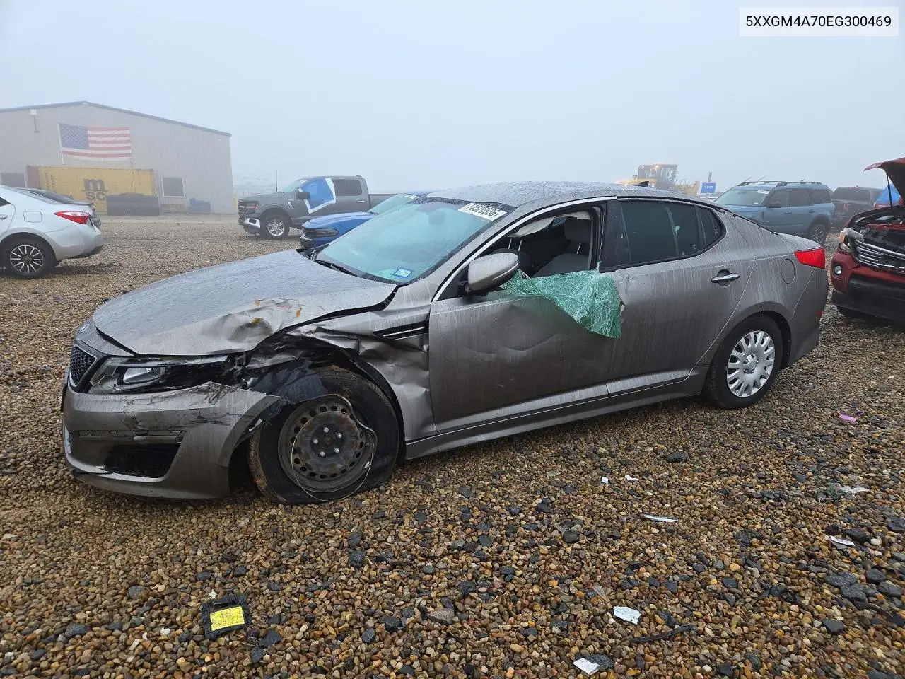 KIA OPTIMA 2014, VIN 5XXGM4A70EG300469