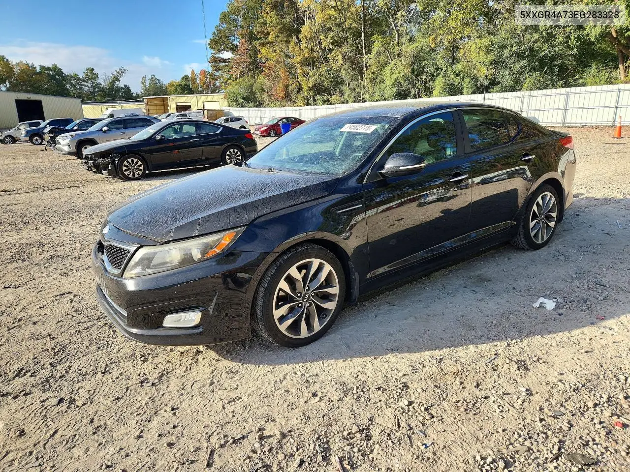 KIA OPTIMA 2014, VIN 5XXGR4A73EG283328