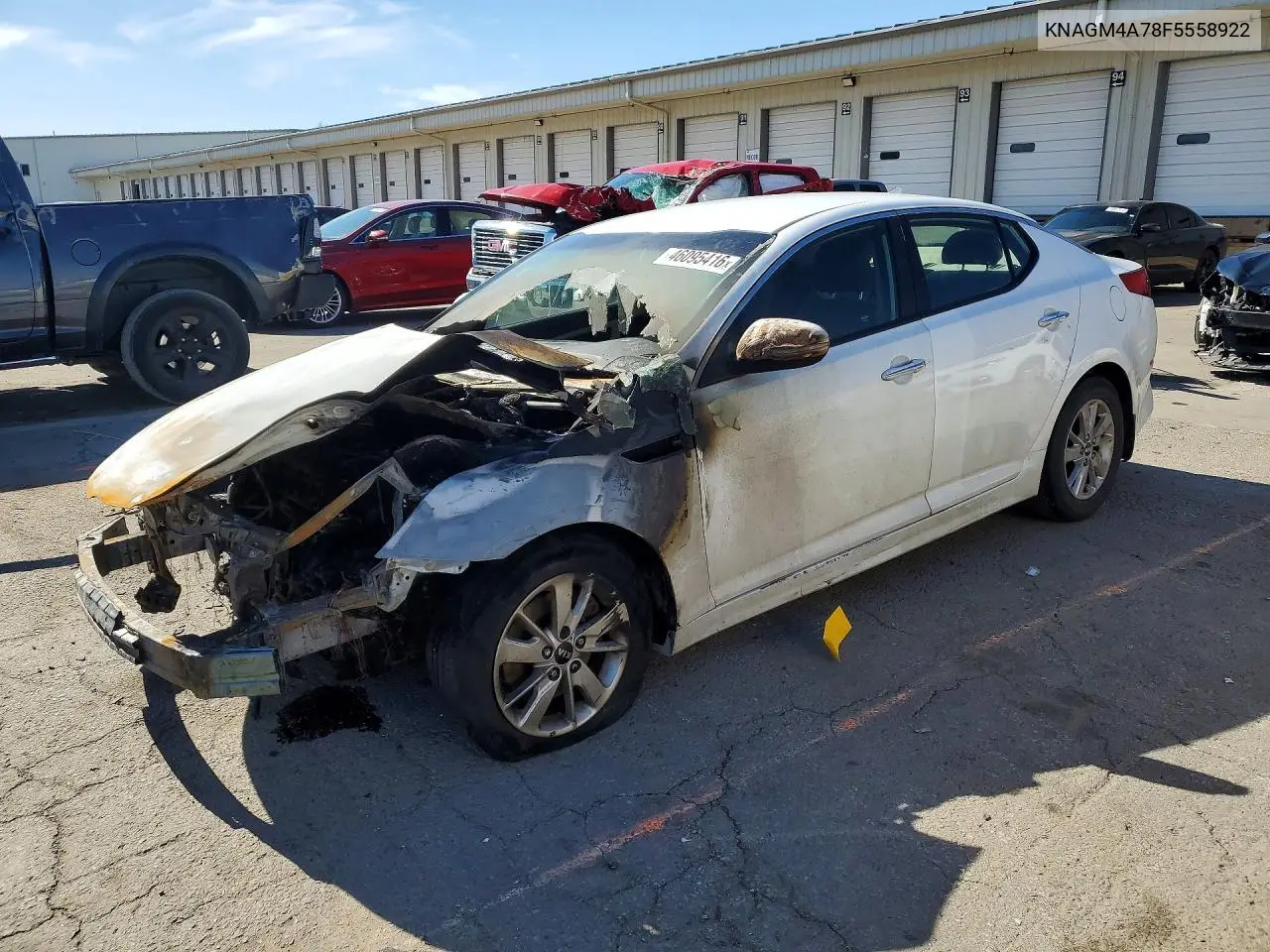 KIA OPTIMA 2015, VIN KNAGM4A78F5558922