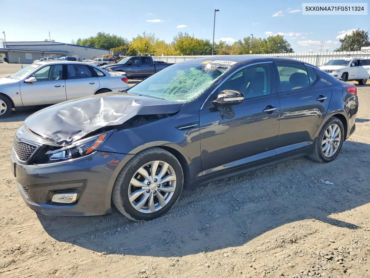 KIA OPTIMA 2015, VIN 5XXGN4A71FG511324
