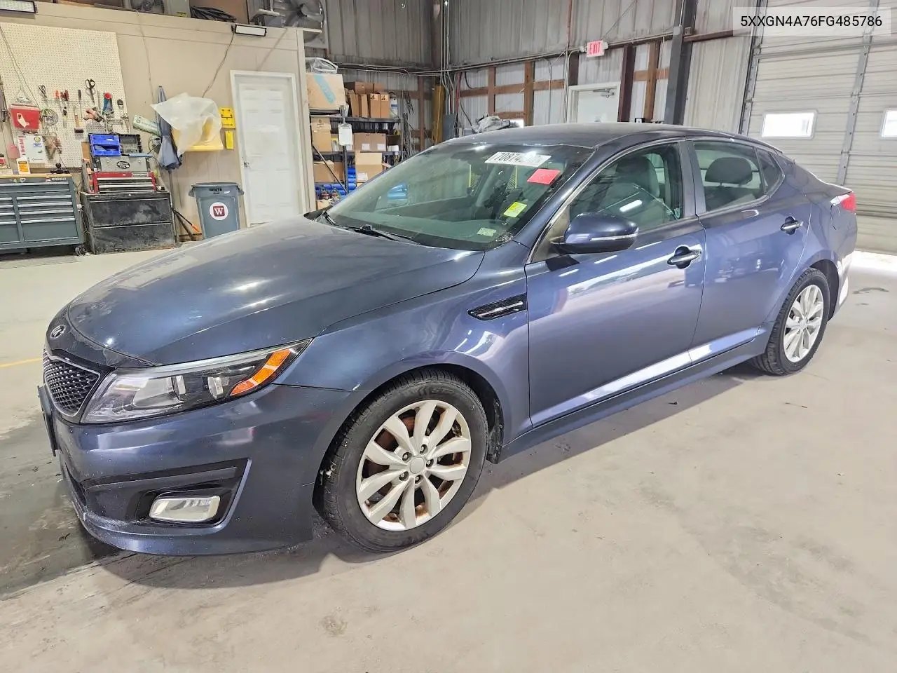 KIA OPTIMA 2015, VIN 5XXGN4A76FG485786
