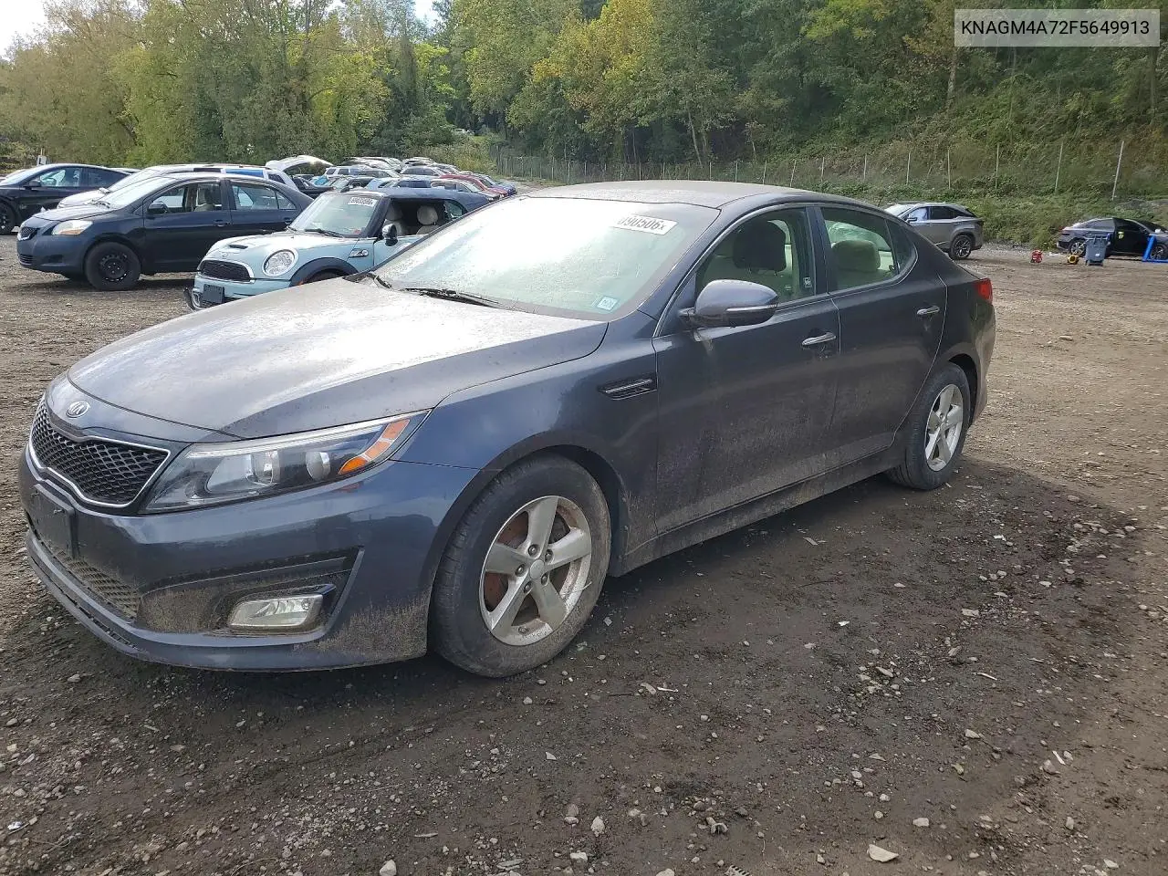 KIA OPTIMA 2015, VIN KNAGM4A72F5649913