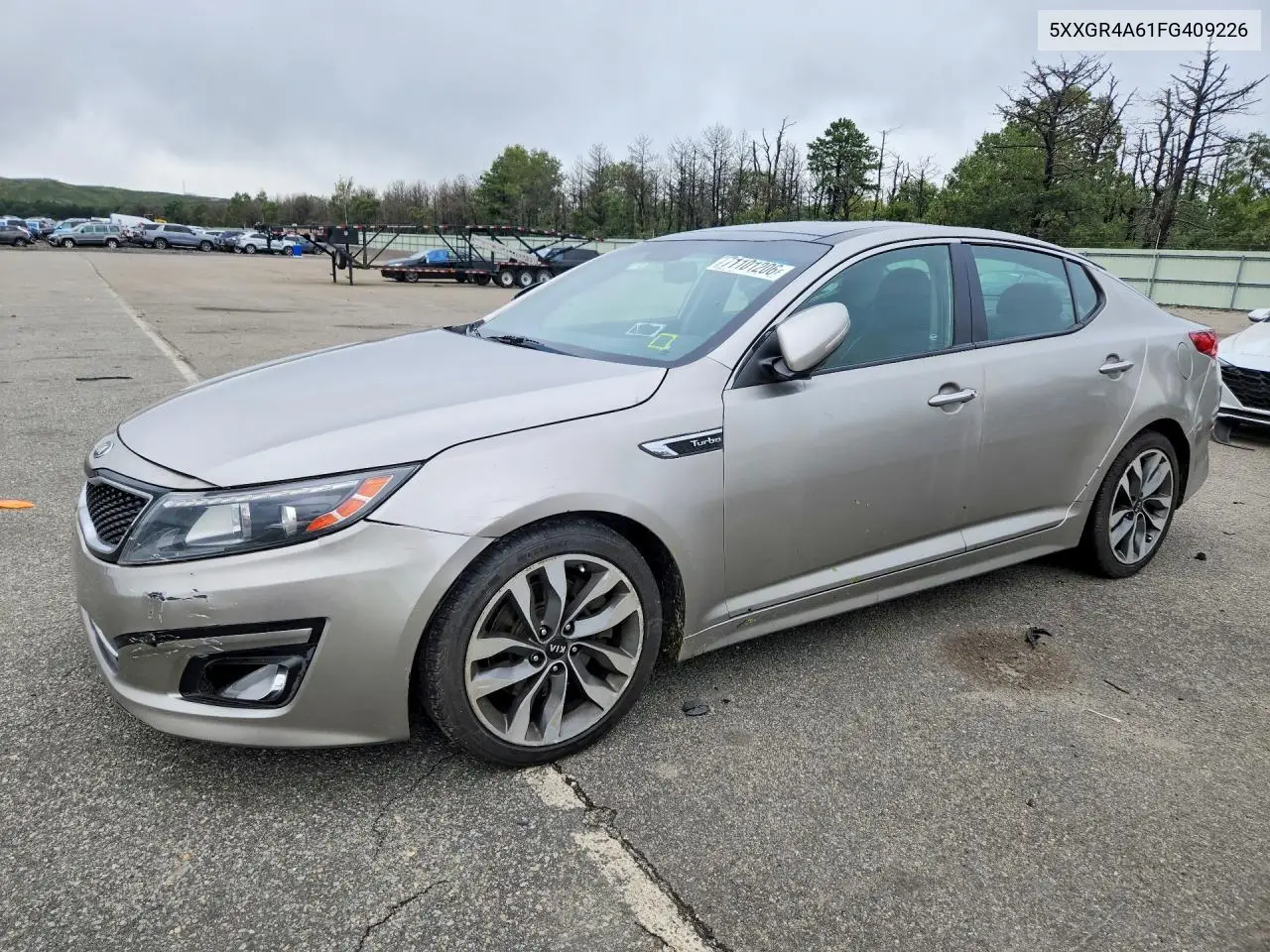 KIA OPTIMA 2015, VIN 5XXGR4A61FG409226