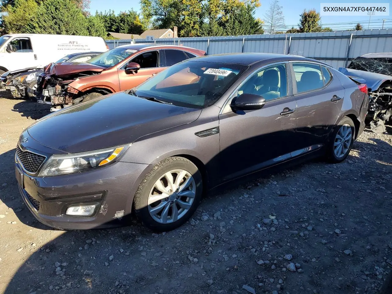 KIA OPTIMA 2015, VIN 5XXGN4A7XFG447462