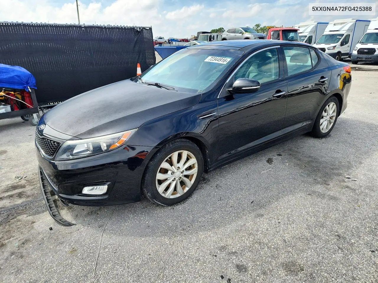 KIA OPTIMA 2015, VIN 5XXGN4A72FG425388