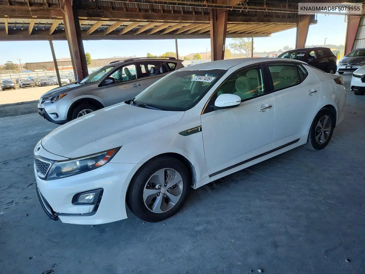 KIA OPTIMA 2015, VIN KNAGM4AD8F5079955
