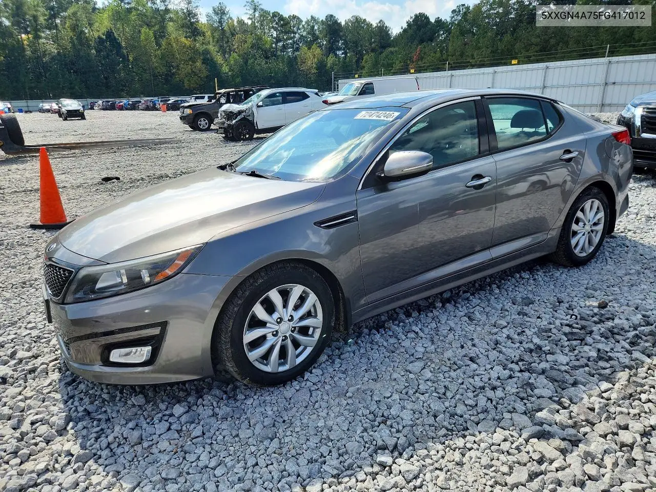 KIA OPTIMA 2015, VIN 5XXGN4A75FG417012