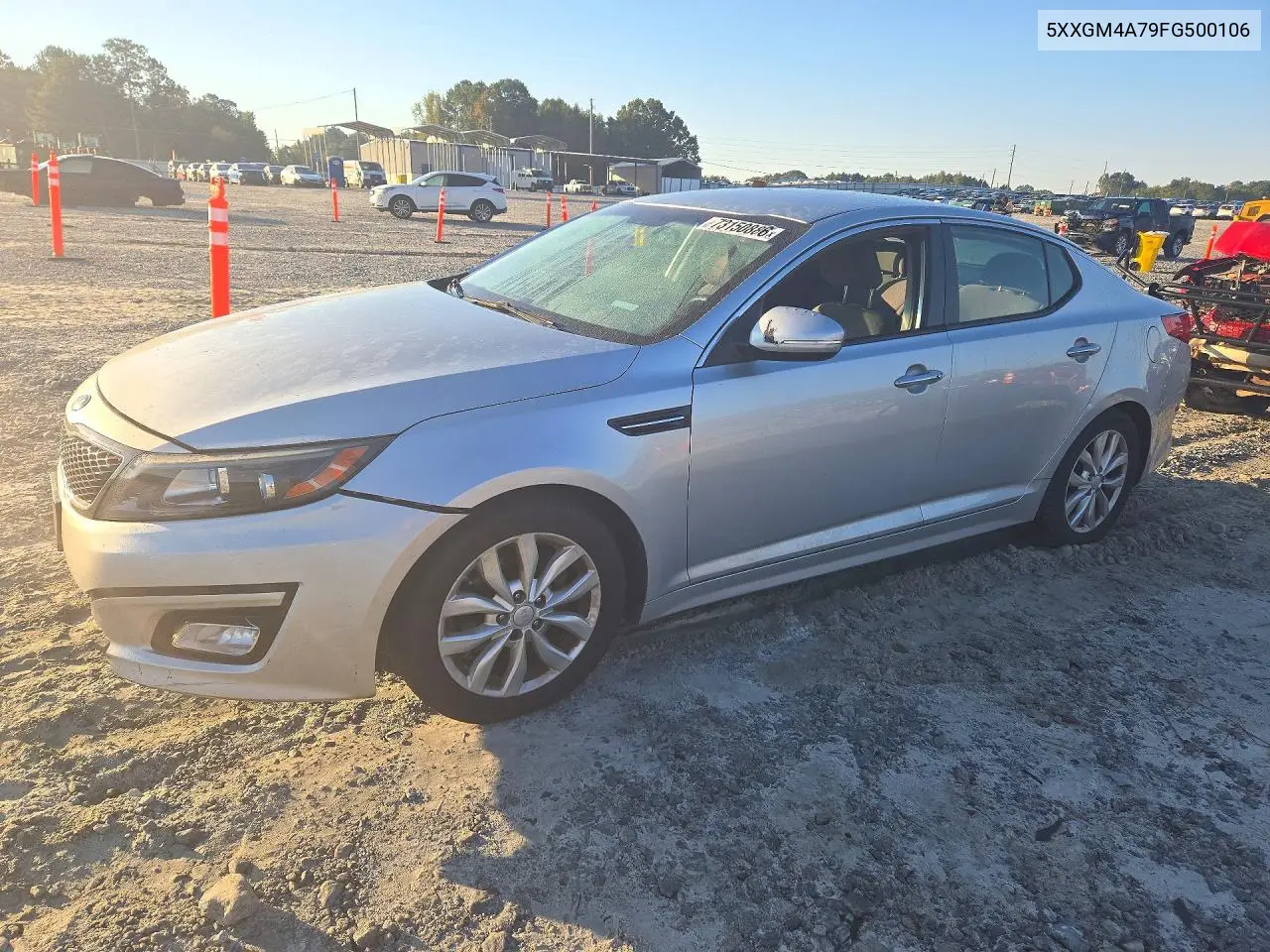 KIA OPTIMA 2015, VIN 5XXGM4A79FG500106