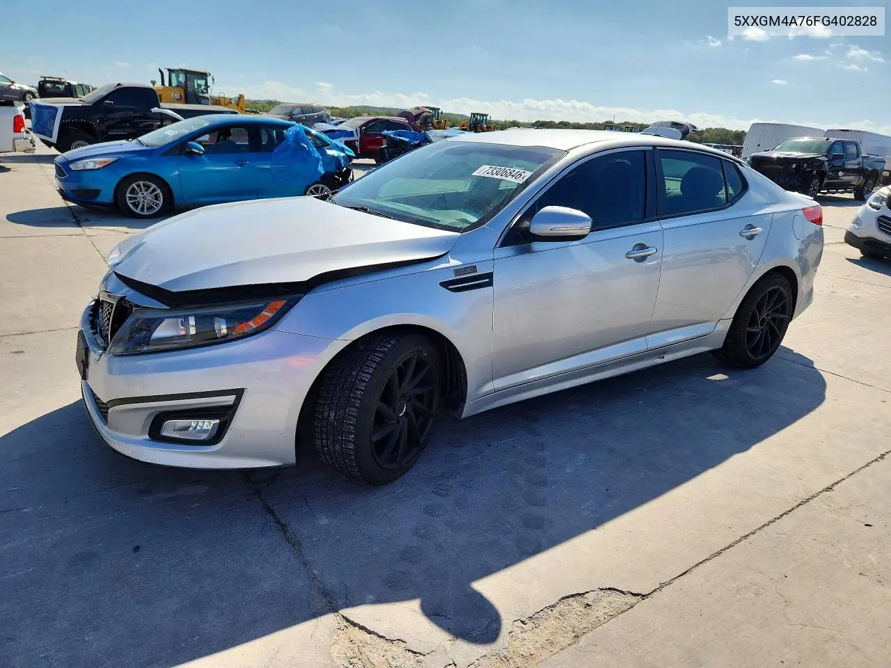 KIA OPTIMA 2015, VIN 5XXGM4A76FG402828