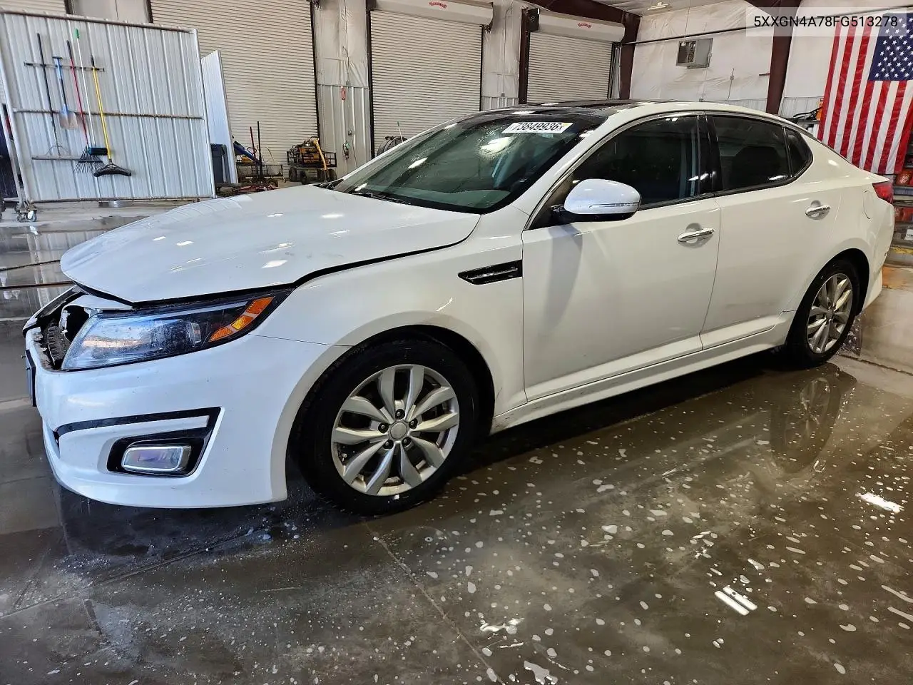 KIA OPTIMA 2015, VIN 5XXGN4A78FG513278