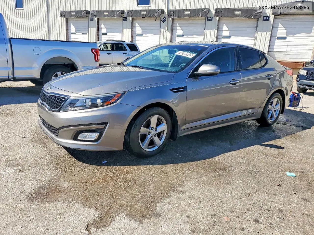 KIA OPTIMA 2015, VIN 5XXGM4A77FG468286