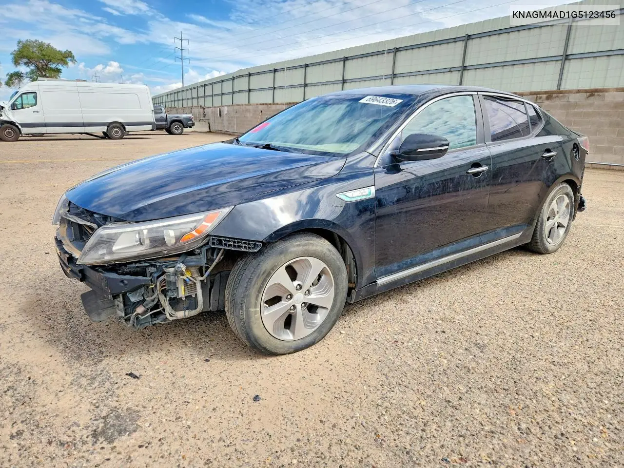 KIA OPTIMA 2016, VIN KNAGM4AD2G5096137