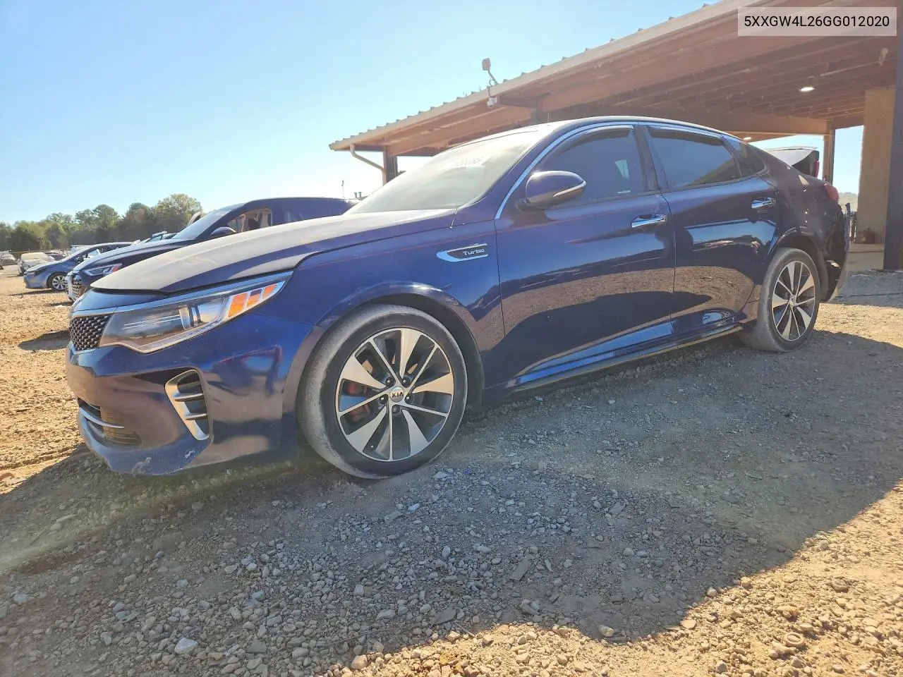 KIA OPTIMA 2016, VIN 5XXGW4L26GG012020