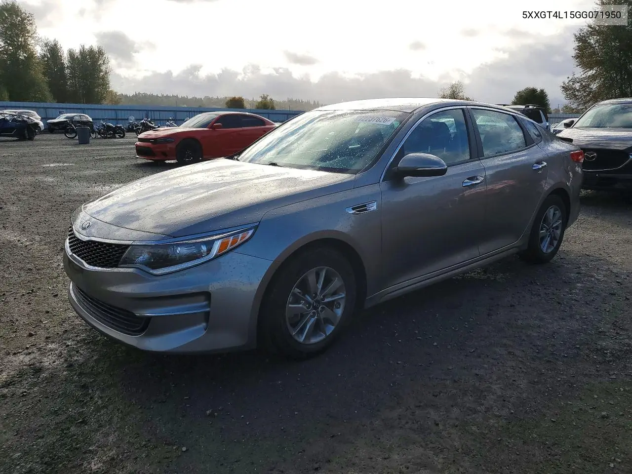 KIA OPTIMA 2016, VIN 5XXGT4L15GG071950