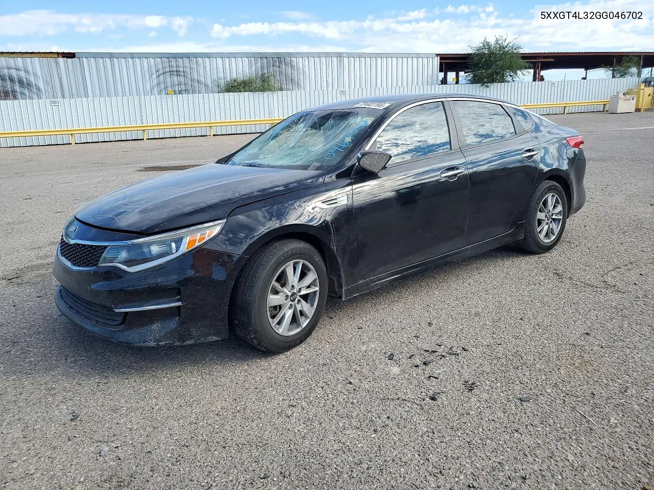 KIA OPTIMA 2016, VIN 5XXGT4L32GG046702