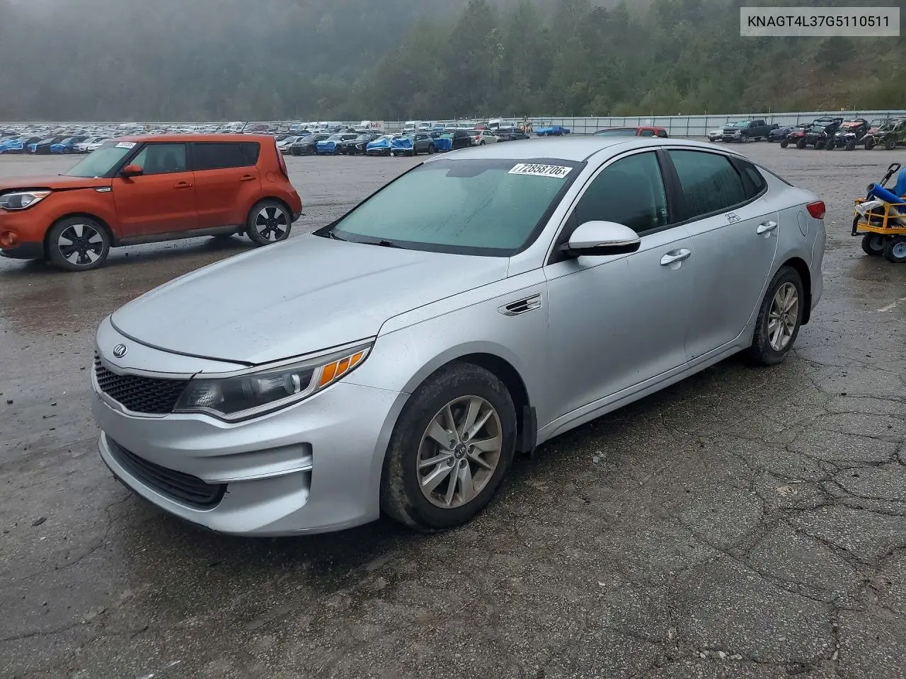 KIA OPTIMA 2016, VIN KNAGT4L37G5110511