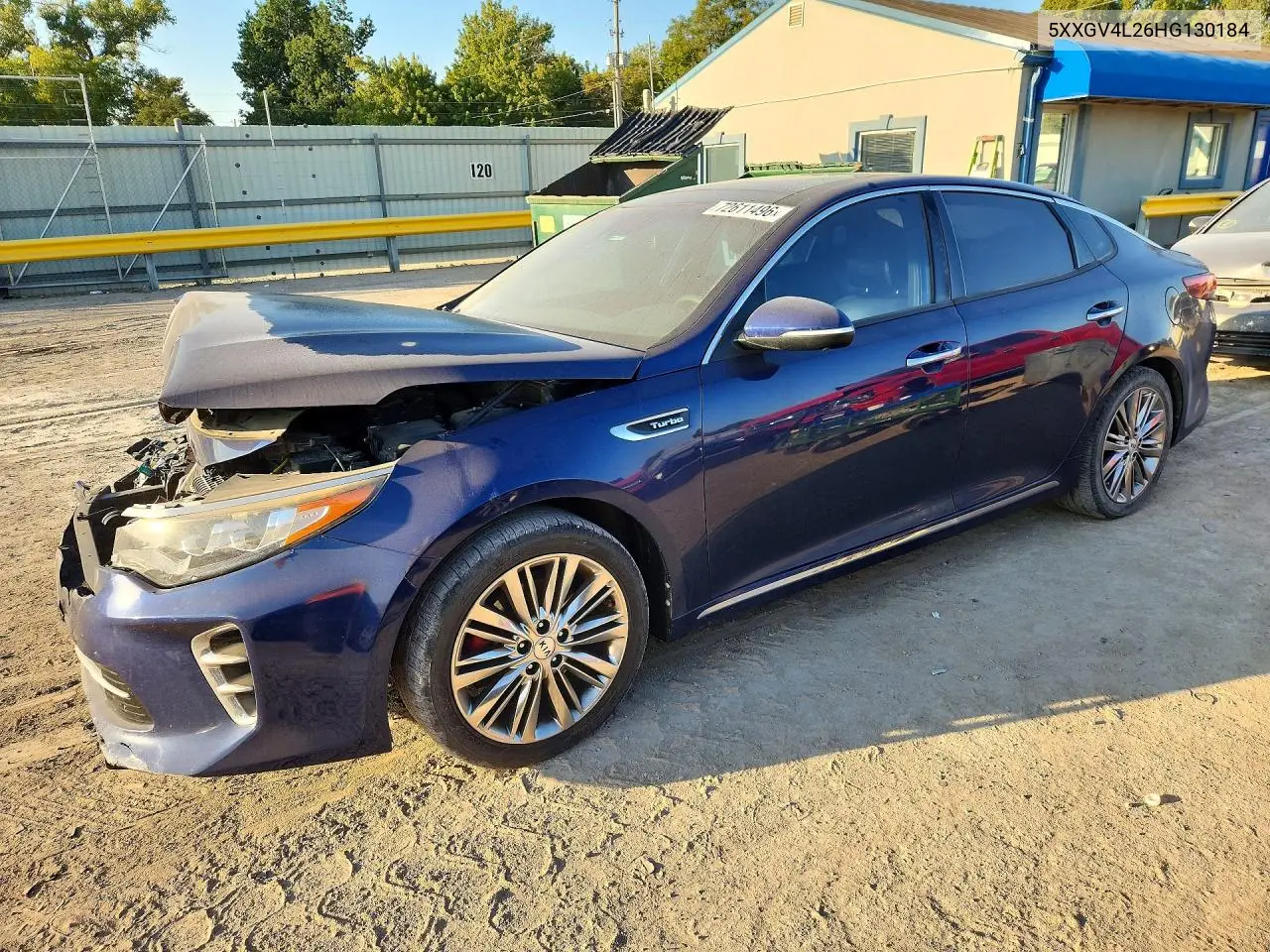 KIA OPTIMA 2017, VIN 5XXGV4L26HG130184