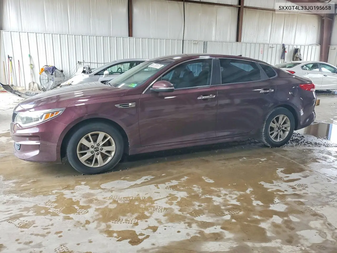 KIA OPTIMA 2018, VIN 5XXGT4L33JG195658