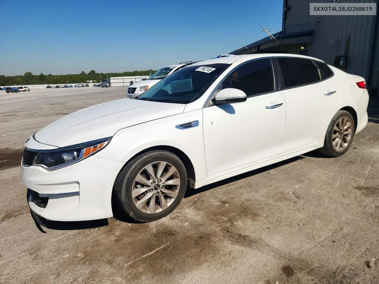 KIA OPTIMA 2018, VIN 5XXGT4L38JG268619