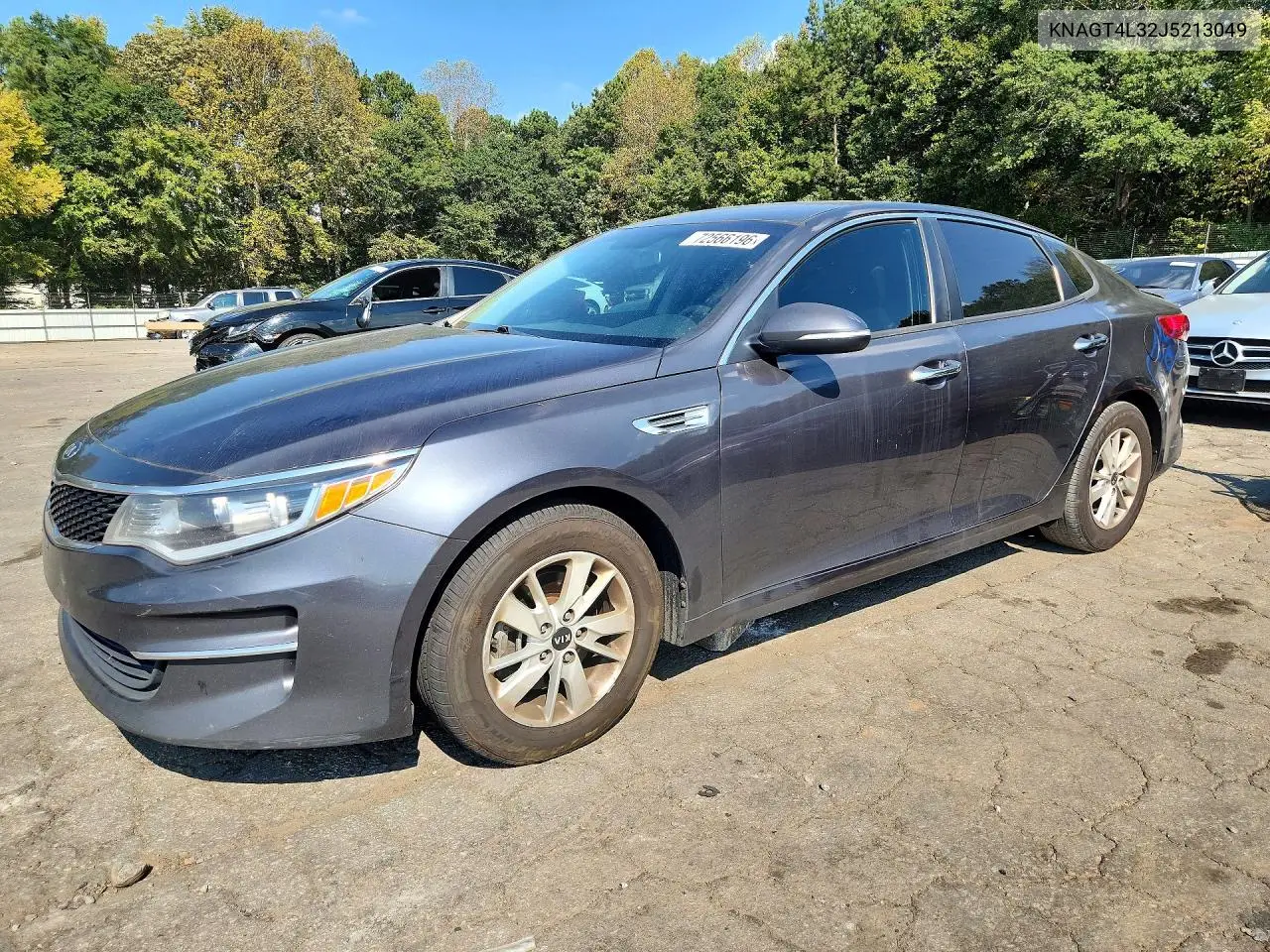 KIA OPTIMA 2018, VIN KNAGT4L32J5213049