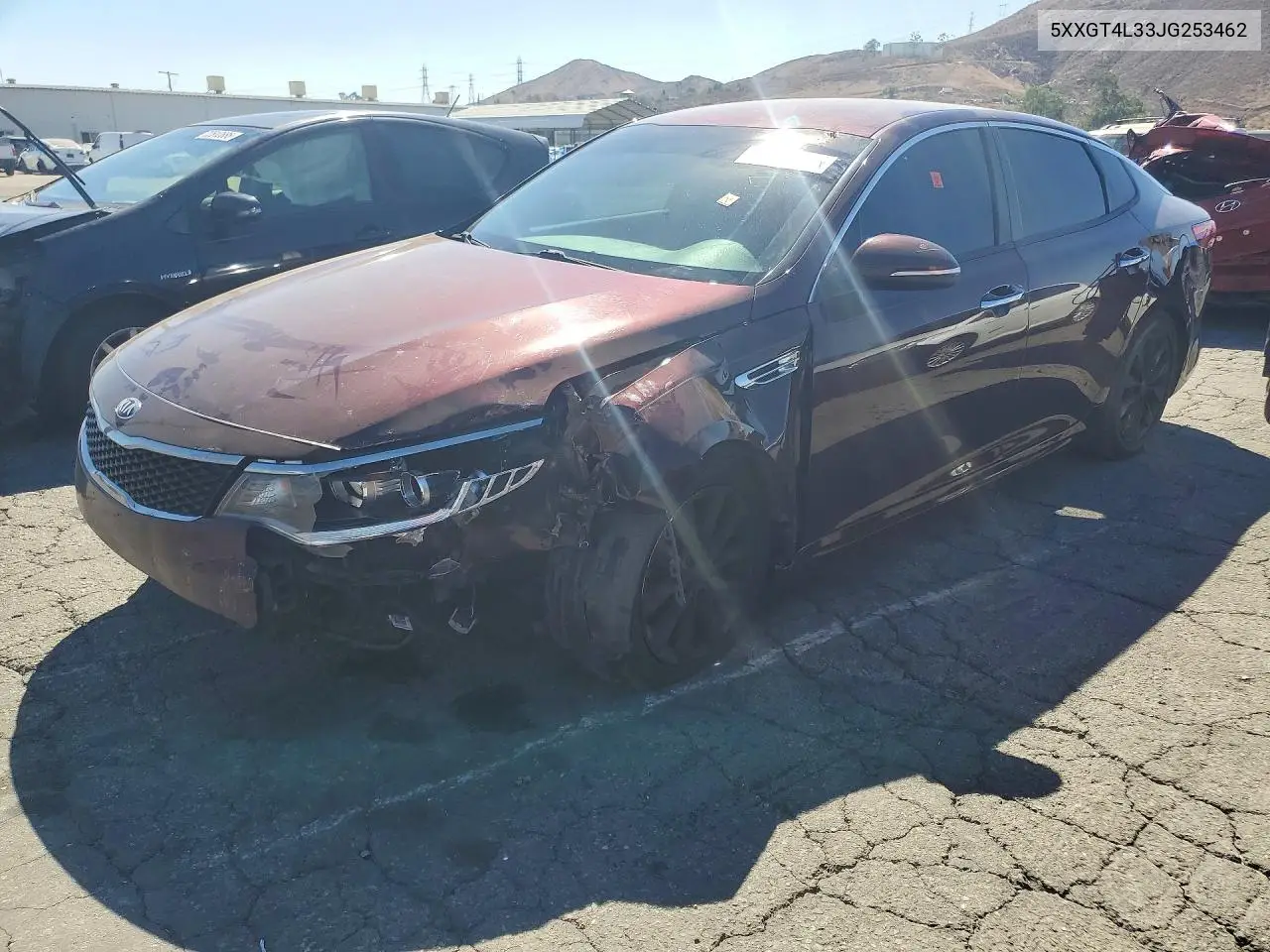 KIA OPTIMA 2018, VIN 5XXGT4L33JG253462