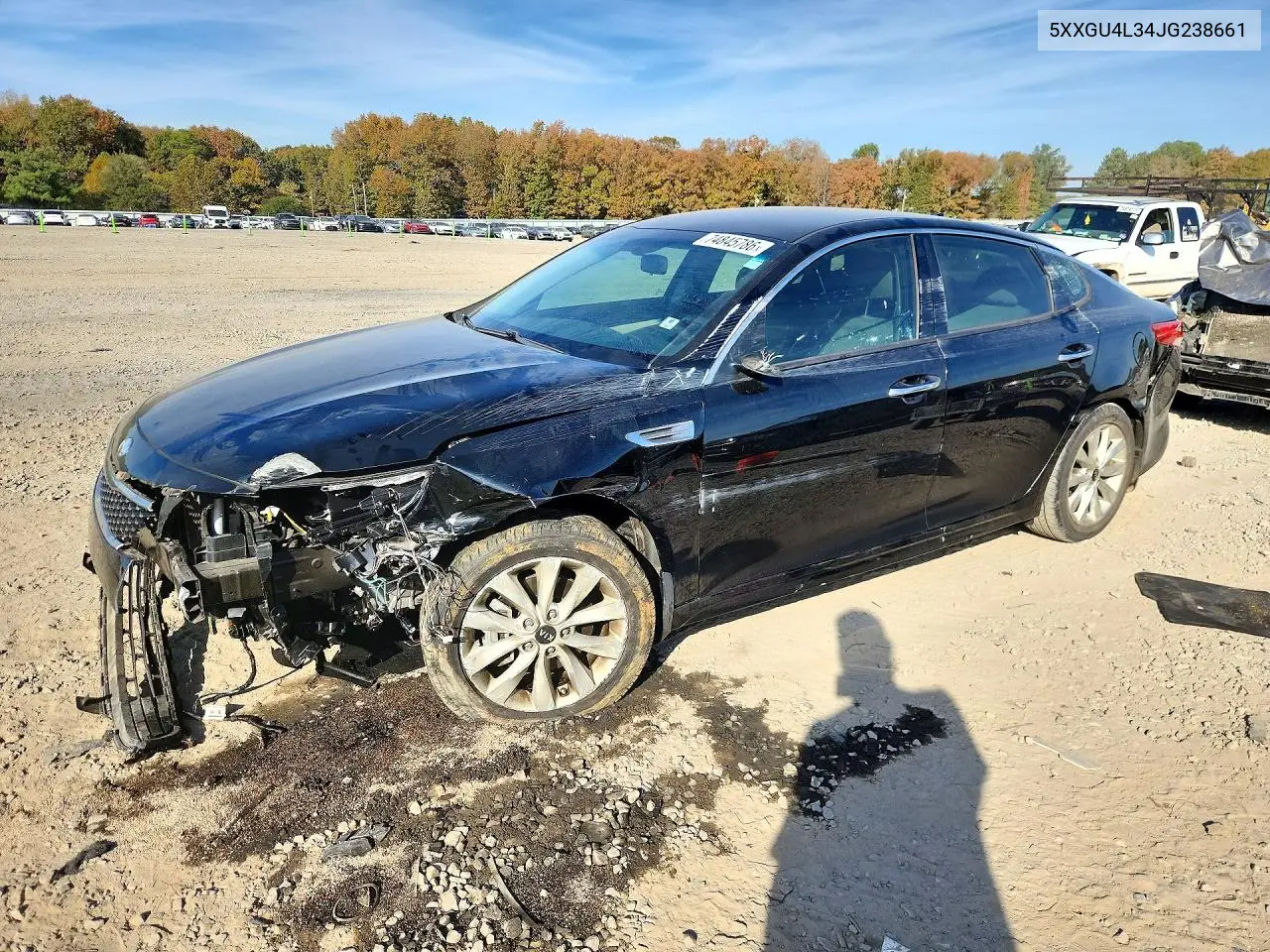 KIA OPTIMA 2018, VIN 5XXGU4L34JG238661