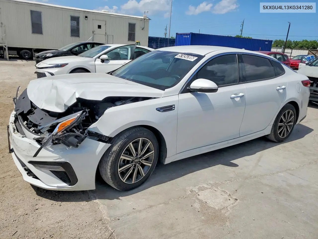 KIA OPTIMA 2019, VIN 5XXGU4L13KG341280