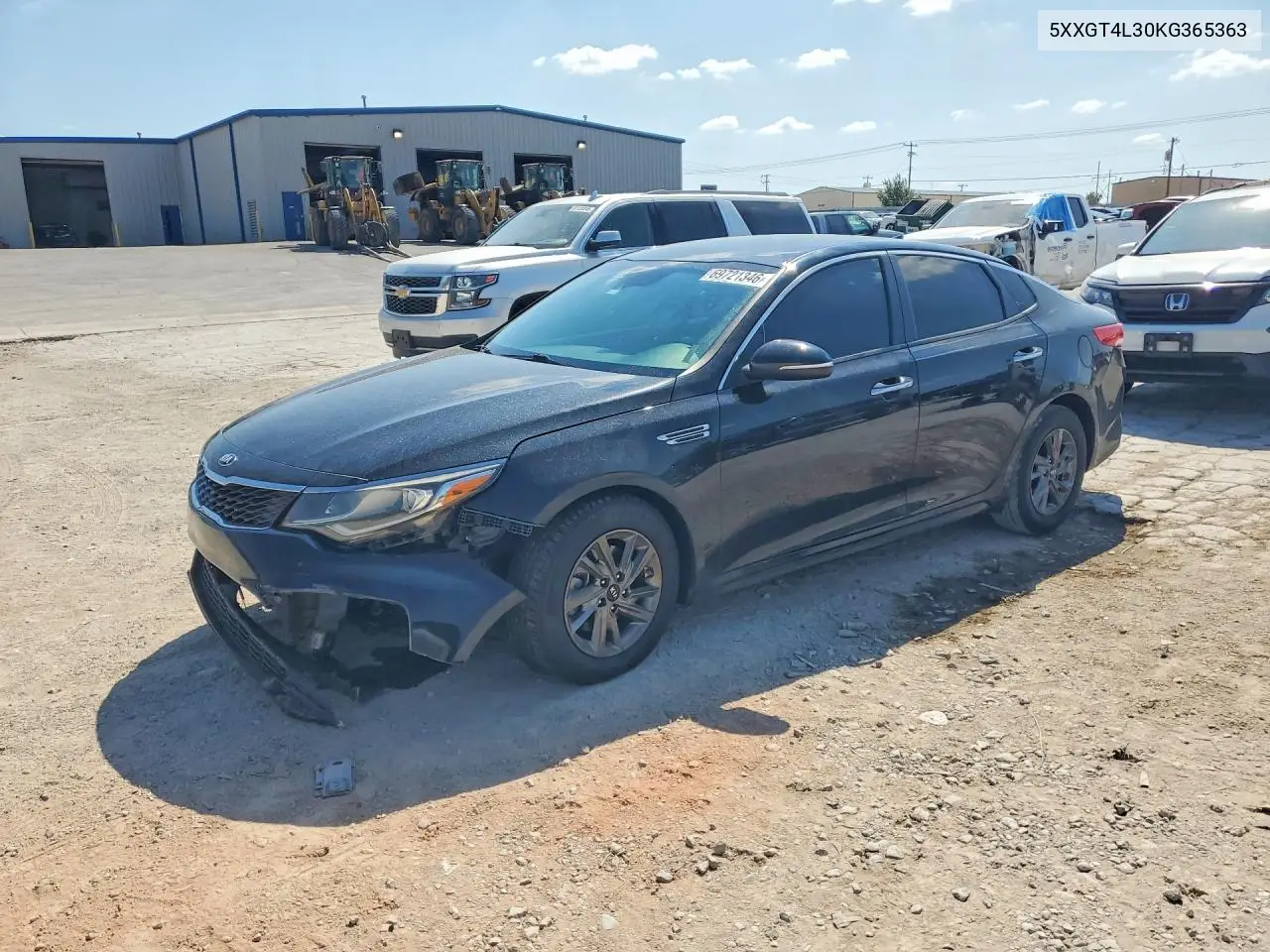 KIA OPTIMA 2019, VIN 5XXGT4L30KG365363