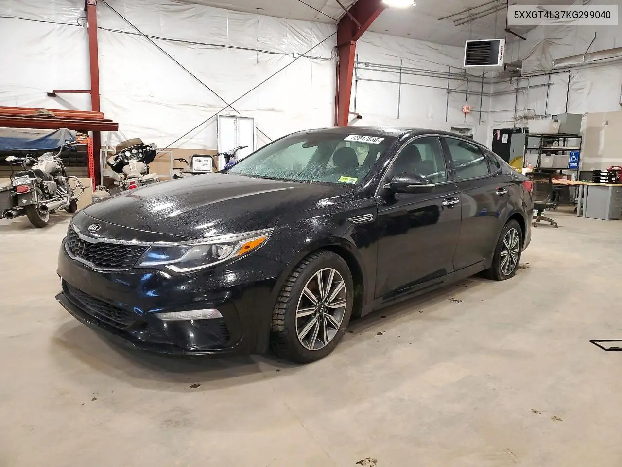 KIA OPTIMA 2019, VIN 5XXGT4L37KG299040
