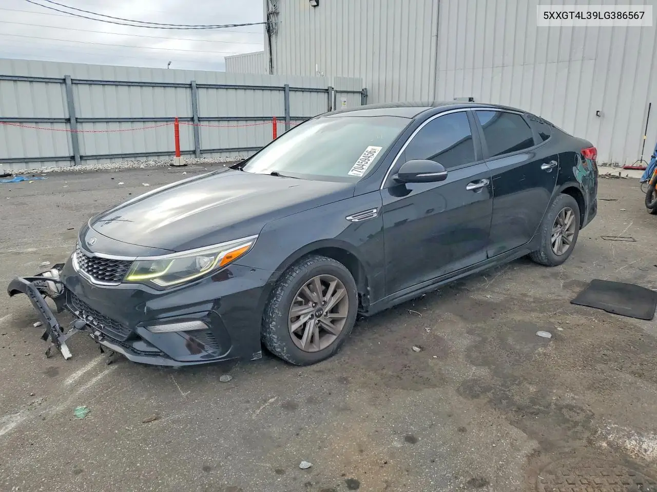 KIA OPTIMA 2020, VIN 5XXGT4L39LG386567